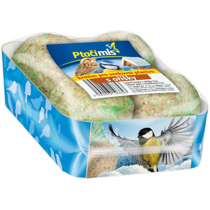 Lojové koule oříšky 4 ks x 90 g