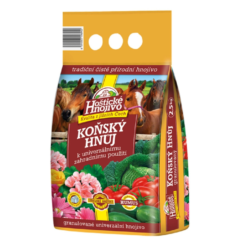 Koňský hnůj 2,5 kg