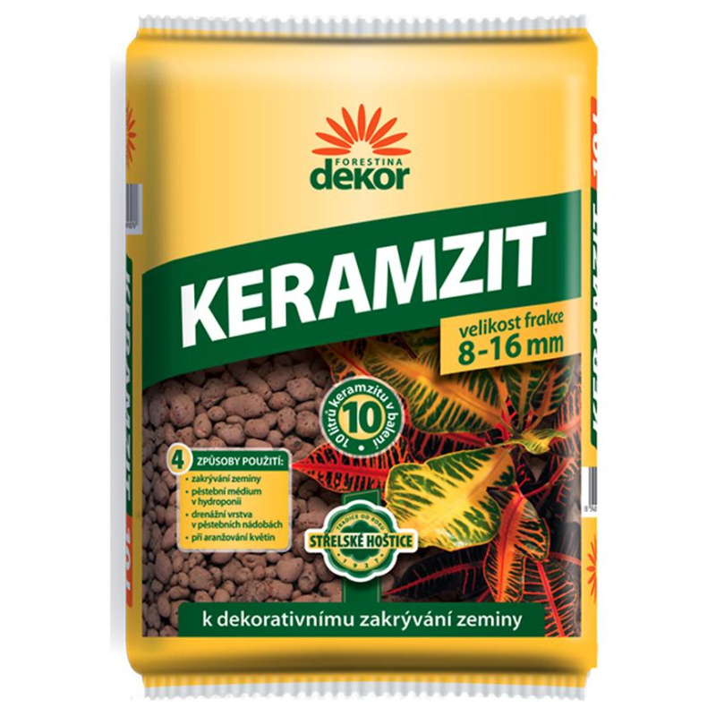 Dekor Keramzit 8-16 mm, 10 l