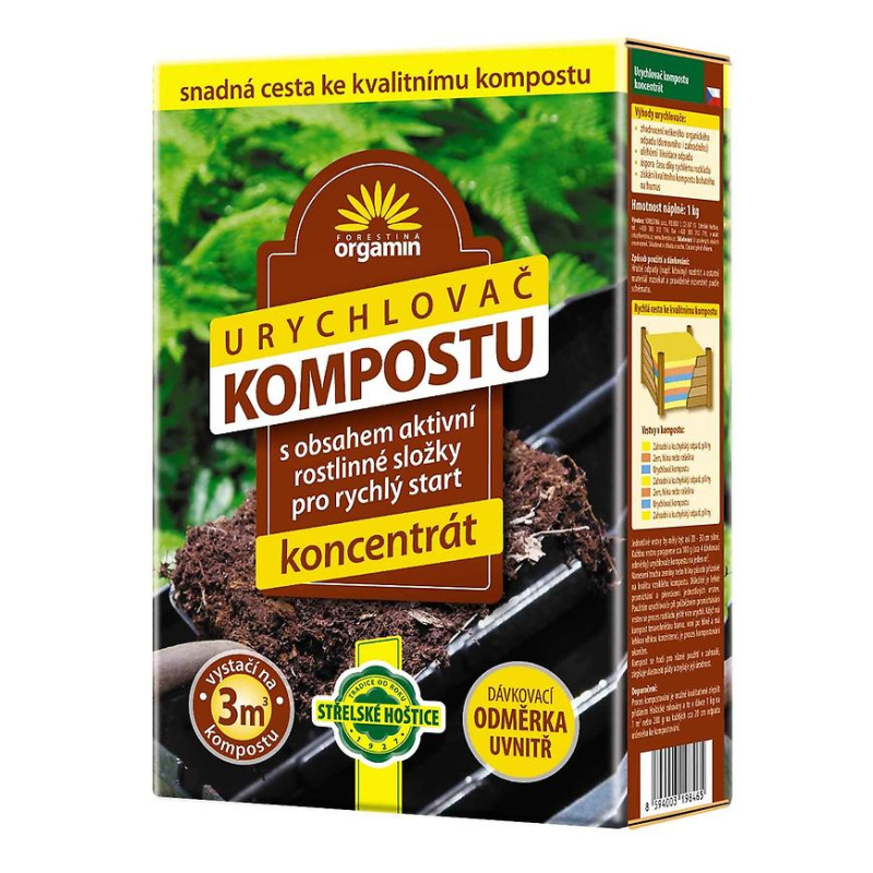 Forestina s.r.o. Urychlovač kompostu - koncentát 1 kg