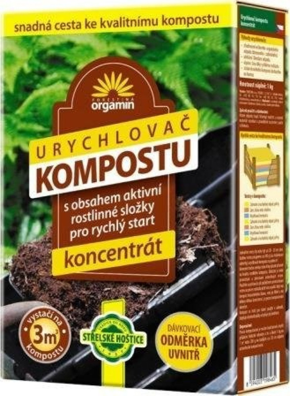Forestina s.r.o. Urychlovač kompostu - koncentát 1 kg