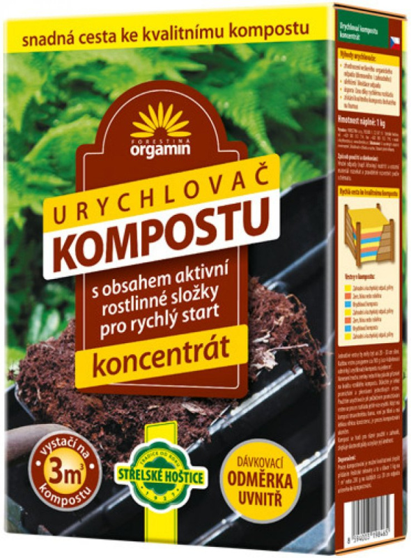 Forestina s.r.o. Urychlovač kompostu - koncentát 1 kg