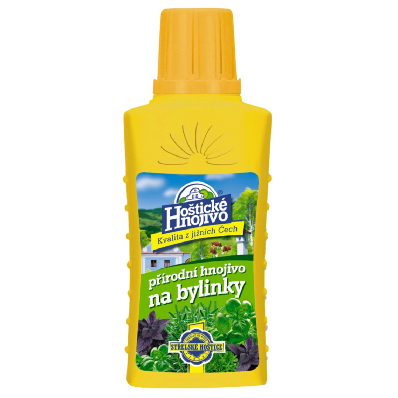 Forestina s.r.o. Hoštické tekuté hnojivo na bylinky s guánem 200 ml