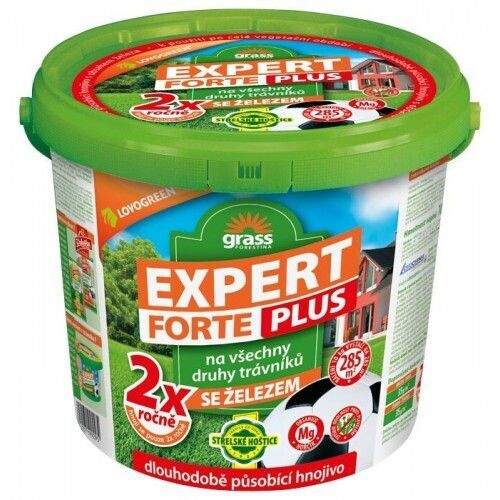 Trávníkové hnojivo Expert Plus Forte 10 kg kbelík