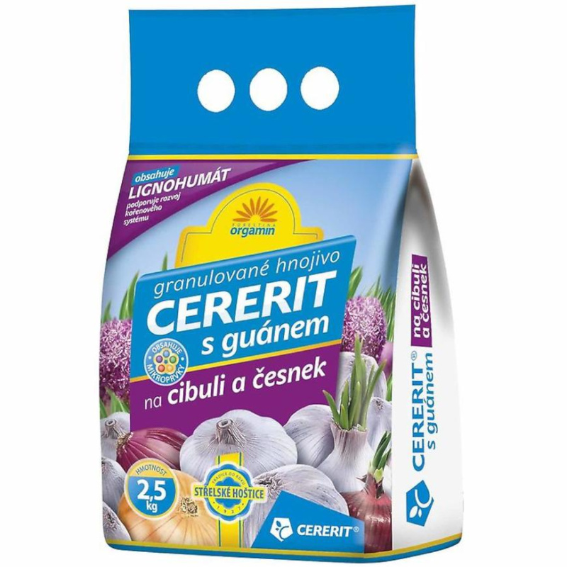 Cererit s guánem CIBULE,ČESNEK 2,5kg