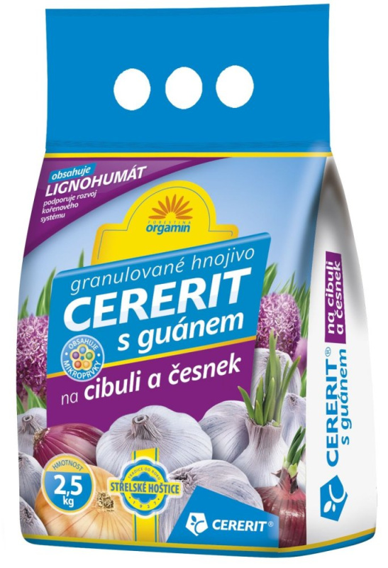 Cererit s guánem CIBULE,ČESNEK 2,5kg