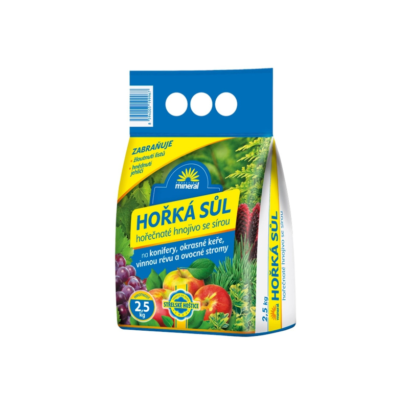 Hořká sůl 2,5 kg - krystalické hnojivo