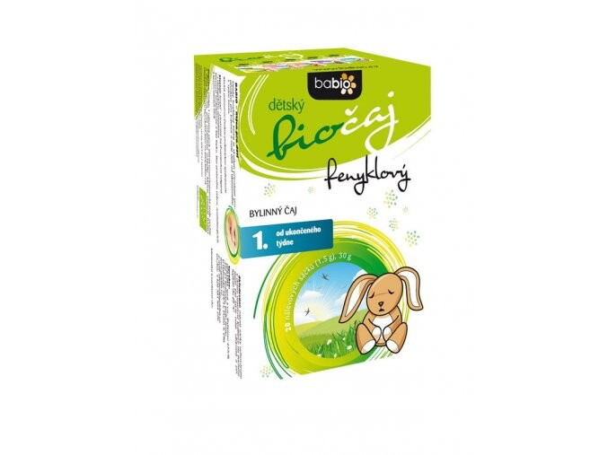 BABIO Dětský fenyklový čaj BIO 20x1,5 g sáčků
