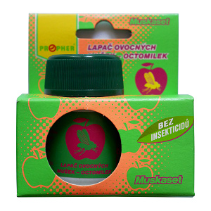 Muškaset lapač na octomilky 1 ks