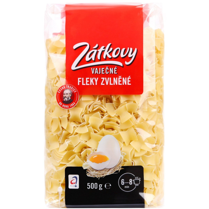 Zátkovy Vaječné fleky zvlněné