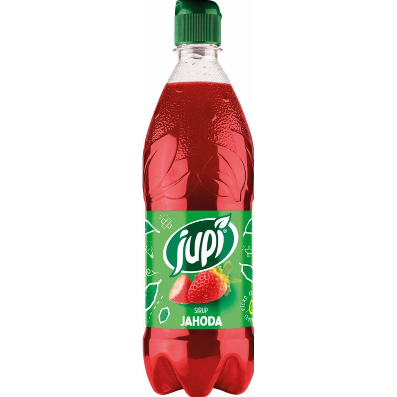 Sirup Jupí - Jahoda, 0,7 l