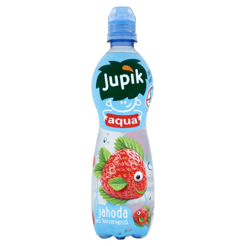Jupík Aqua 0,5l jahoda