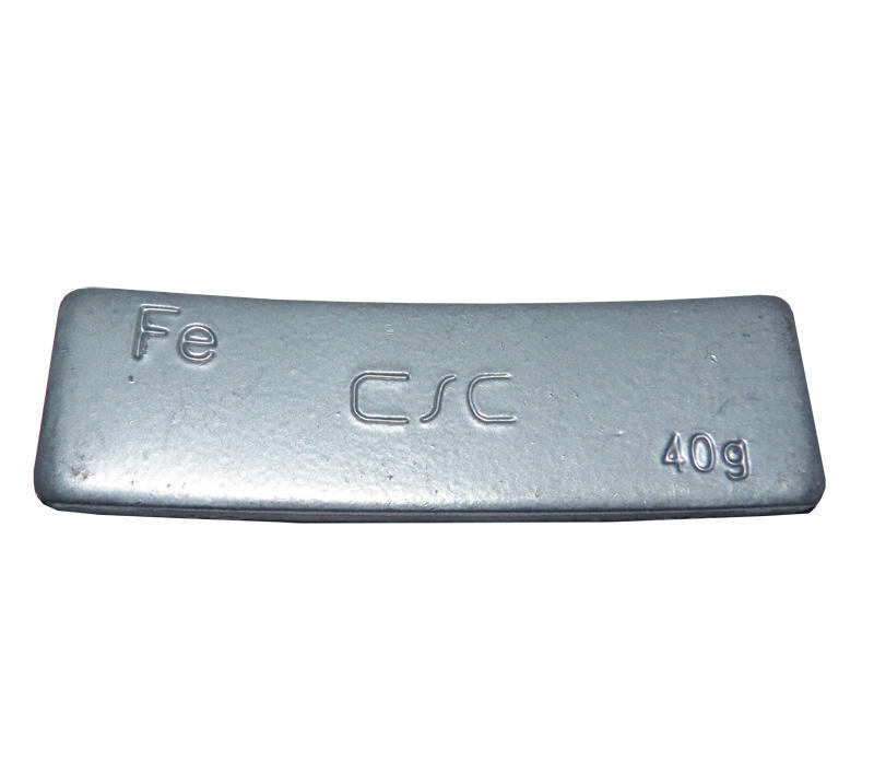Nalepovací závaží pro alu disky FEC 40 g, šedý lak - F3308