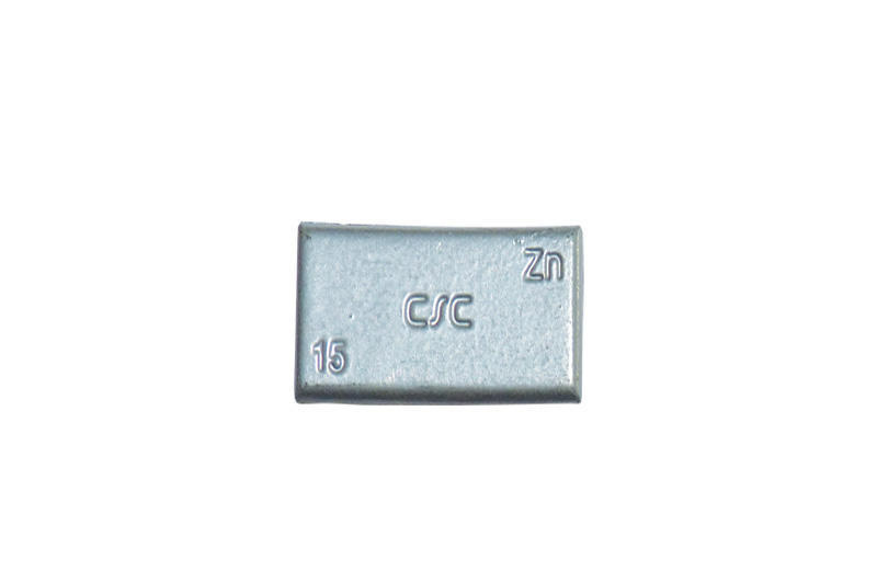 Nalepovací závaží pro alu disky ZNC 15 g, zinkové - F3503