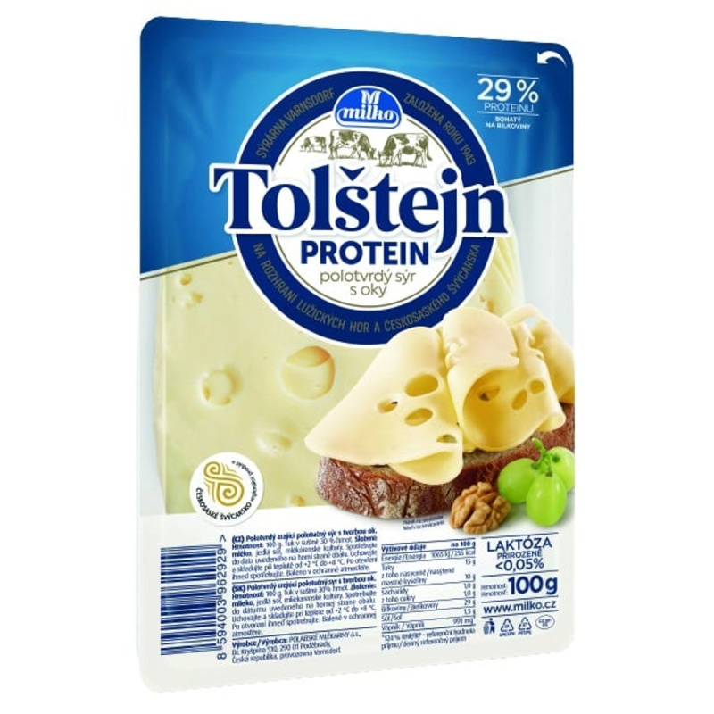 Milko Tolštejn protein plátky 30 %