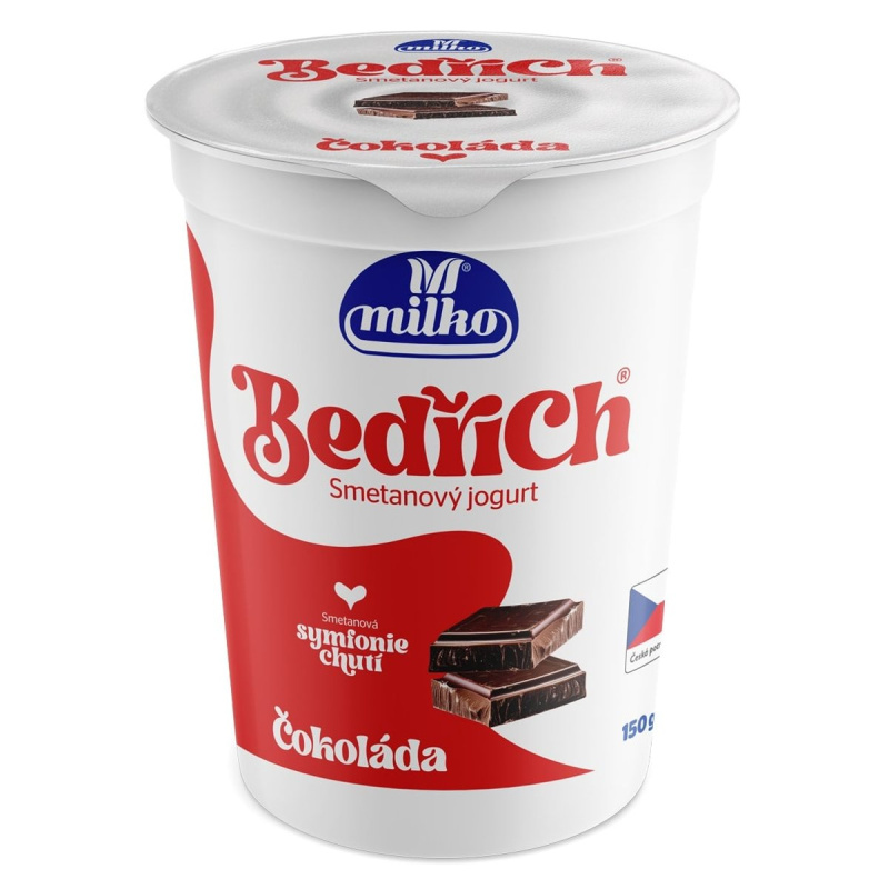 Milko Bedřich smetanový jogurt čokoláda 10 %