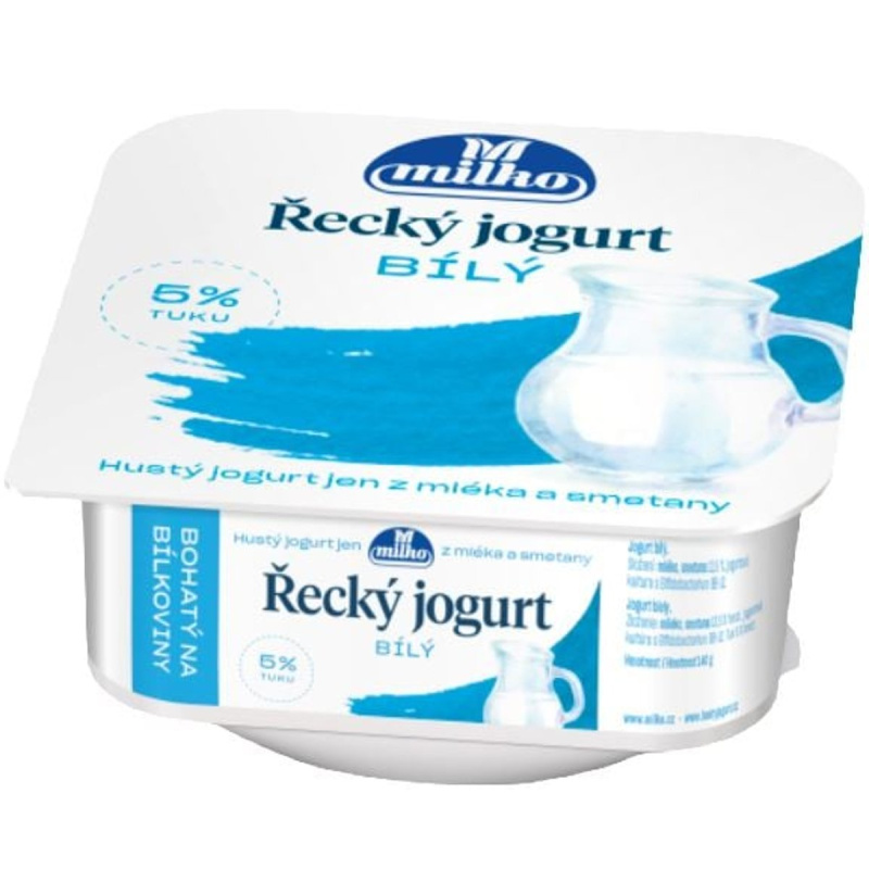 Milko Řecký jogurt 5 % bílý