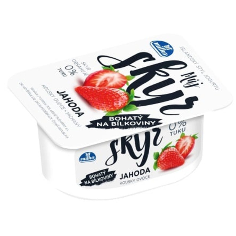 Milko Můj Skyr 0 % jahoda