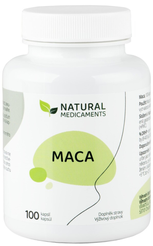 Natural Medicaments Maca 100 kapslí