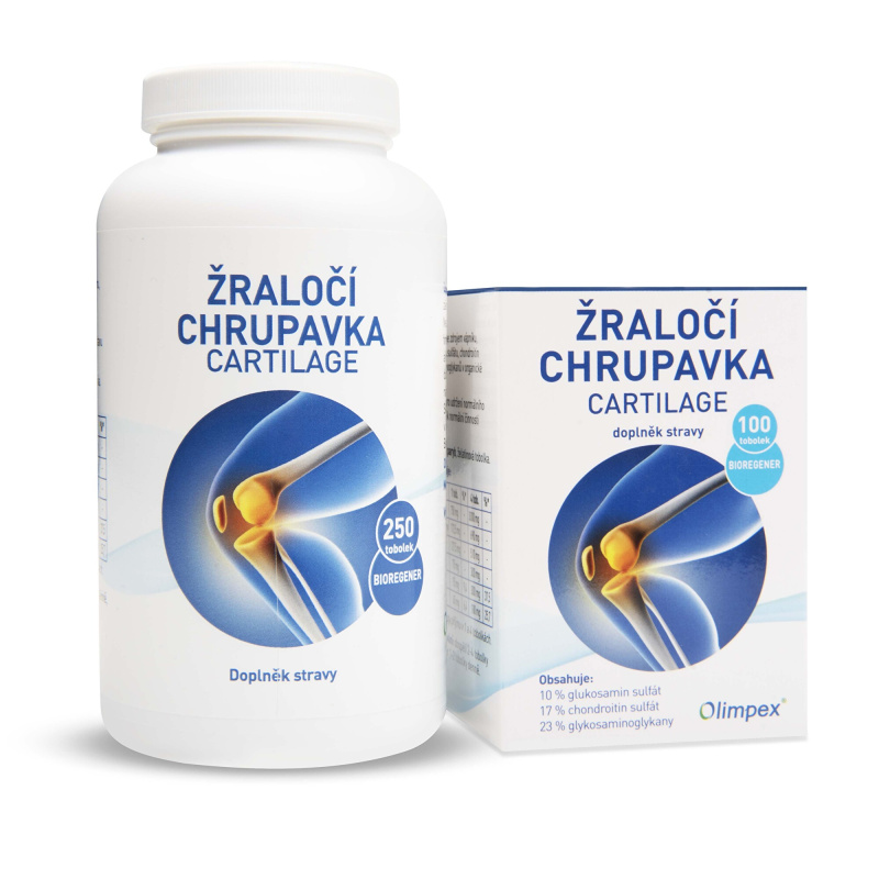 CARTILAGE Žraločí chrupavka 100 tobolek