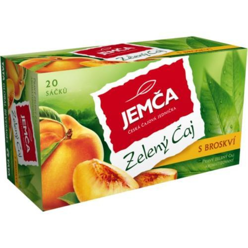 Jemča - zelený čaj - s broskví