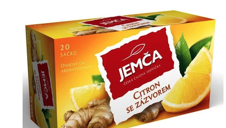 Jemča - ovocný čaj - citron se zázvorem