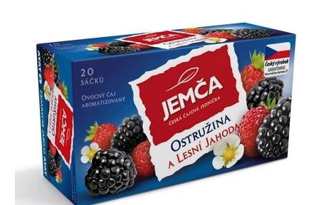 Jemča - ovocný čaj - ostružina a lesní jahoda