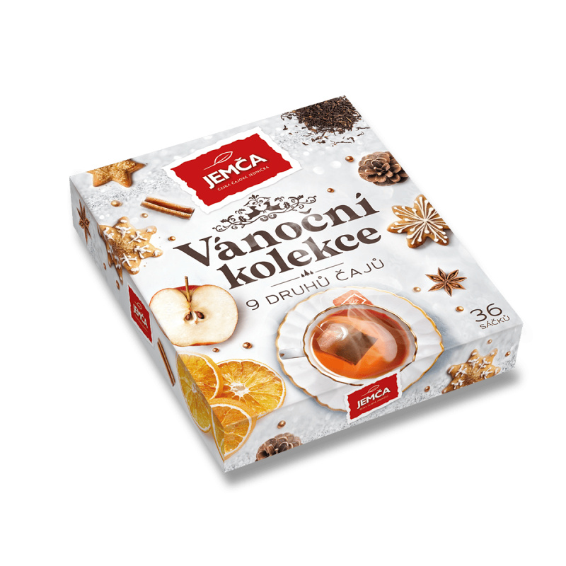 Jemča Vánoční kolekce - dárková sada čajů - 9 druhů