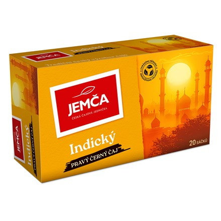 JEMČA Čaj černý indický 6 x 30 g