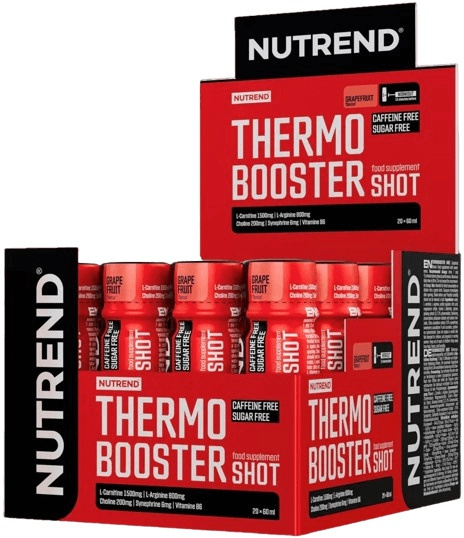 NUTREND Thermobooster Shot, 20x 60 ml box, grep