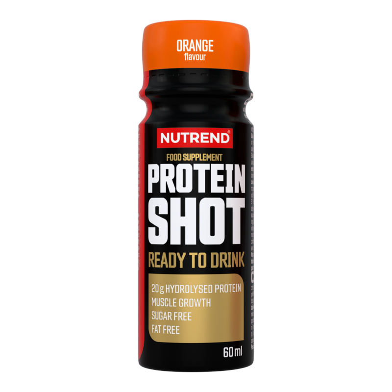 Nutrend Protein Shot 60 ml - pomeranč