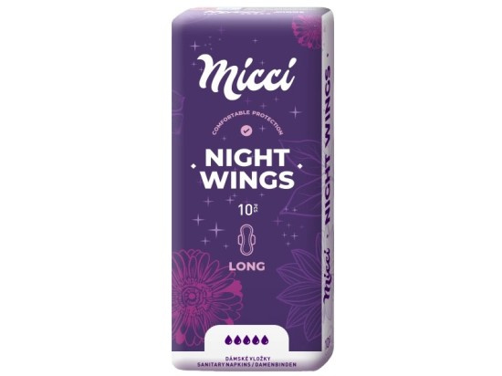 MICCI Noční s křidélky 10 kusů
