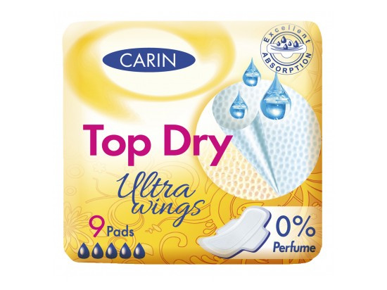 CARIN Ultra wings Top Dry 9 kusů