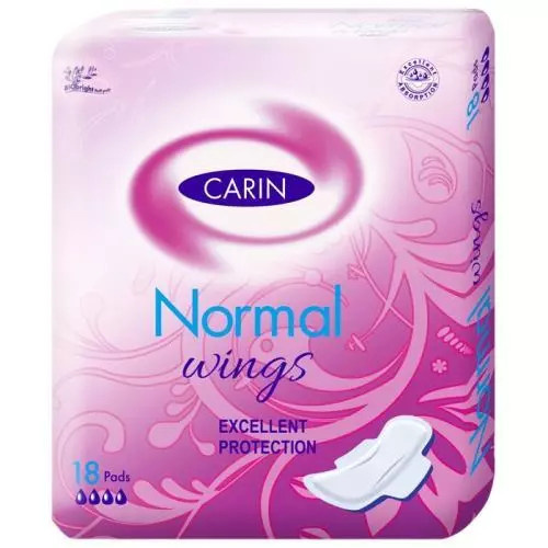 Carin vložky 18ks Normal Wings