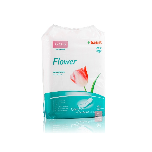 Batist Medical Batist FLOWER Vložky dámské, 20 ks