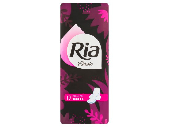 Ria Classic Normal Plus Menstruační vložky s křidélky 10 ks