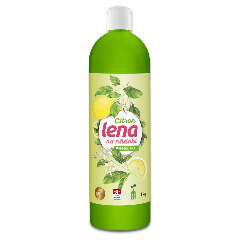 Lena - prostředek na nádobí - Citron, 1000 g