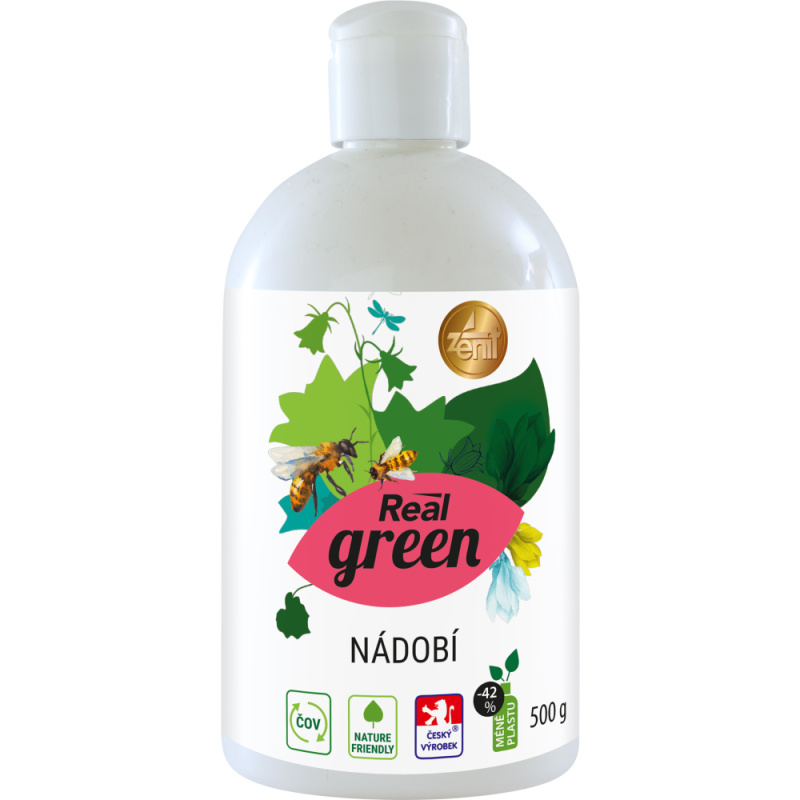Real Green Clean Prostředek na ruční mytí nádobí