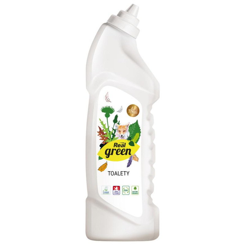 Čisticí přípravek na WC Real green clean - 750 g