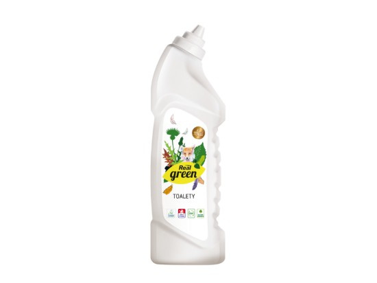 Čisticí přípravek na WC Real green clean - 750 g