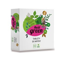 Real green - ekologické čisticí prostředky - tablety do myčky, 40 tablet