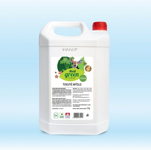 Real green - tekuté mýdlo - 5 kg