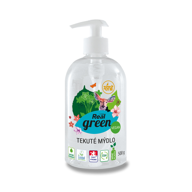 Real Green clean tekuté mýdlo 500ml