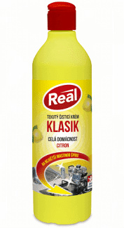 REAL Classic Tekutý čisticí krém univerzální Lemon 600 g