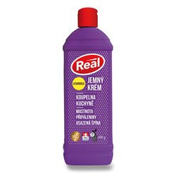 Čisticí tekutý krém Real - levandule, 600 g