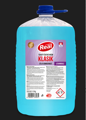Real Klasik - čisticí prostředek - leavandule, 6 kg