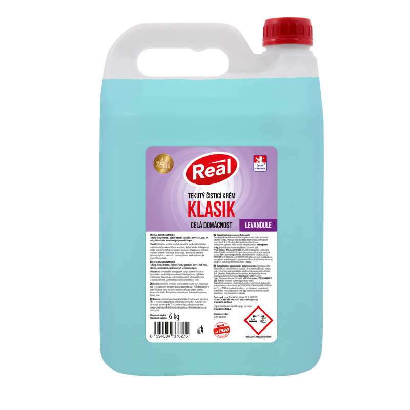 Real Klasik - čisticí prostředek - leavandule, 6 kg
