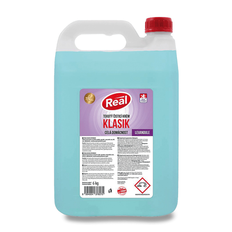Real Klasik - čisticí prostředek - leavandule, 6 kg