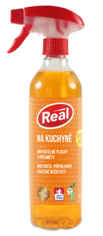 Čisticí prostředek na kuchyně Real - 550 g