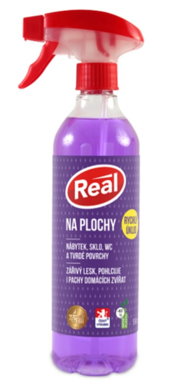 Čisticí prostředek Real - na plochy, 550 g